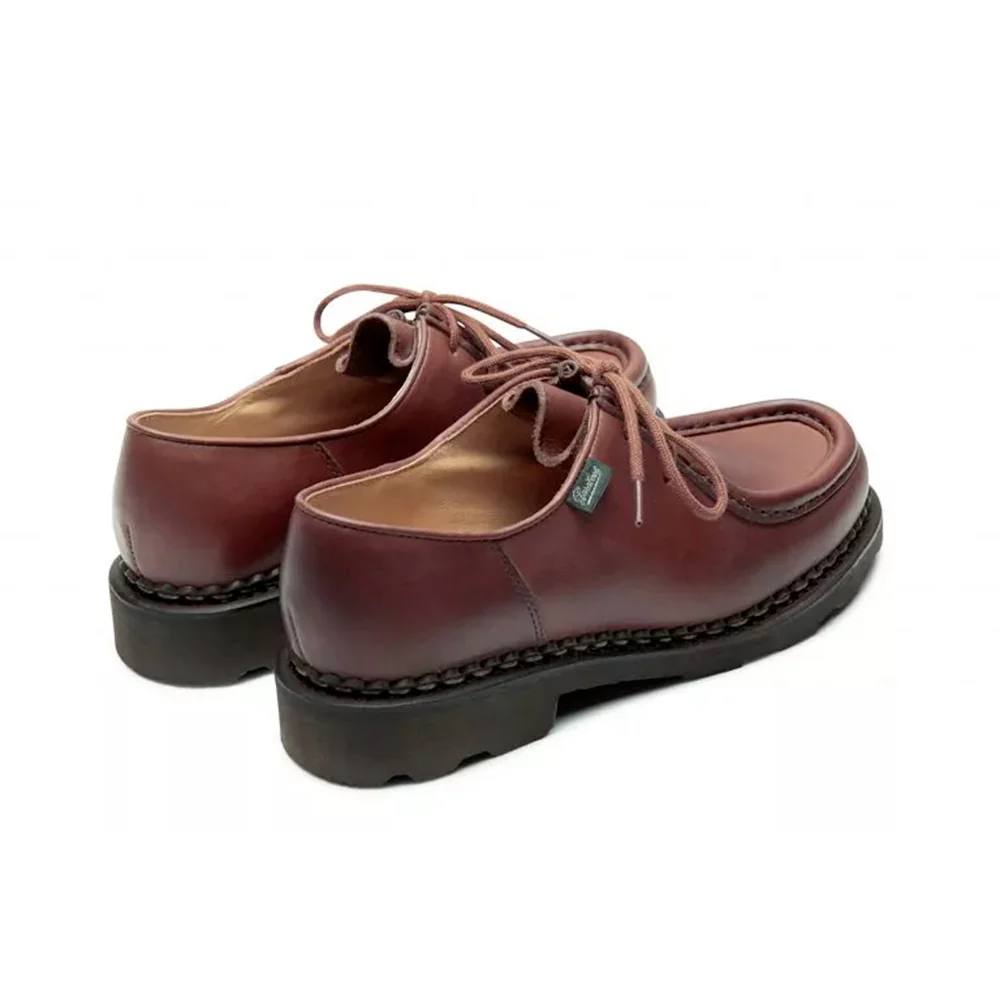 Paraboot - Derbies Michael en cuir - Marron - Image 3