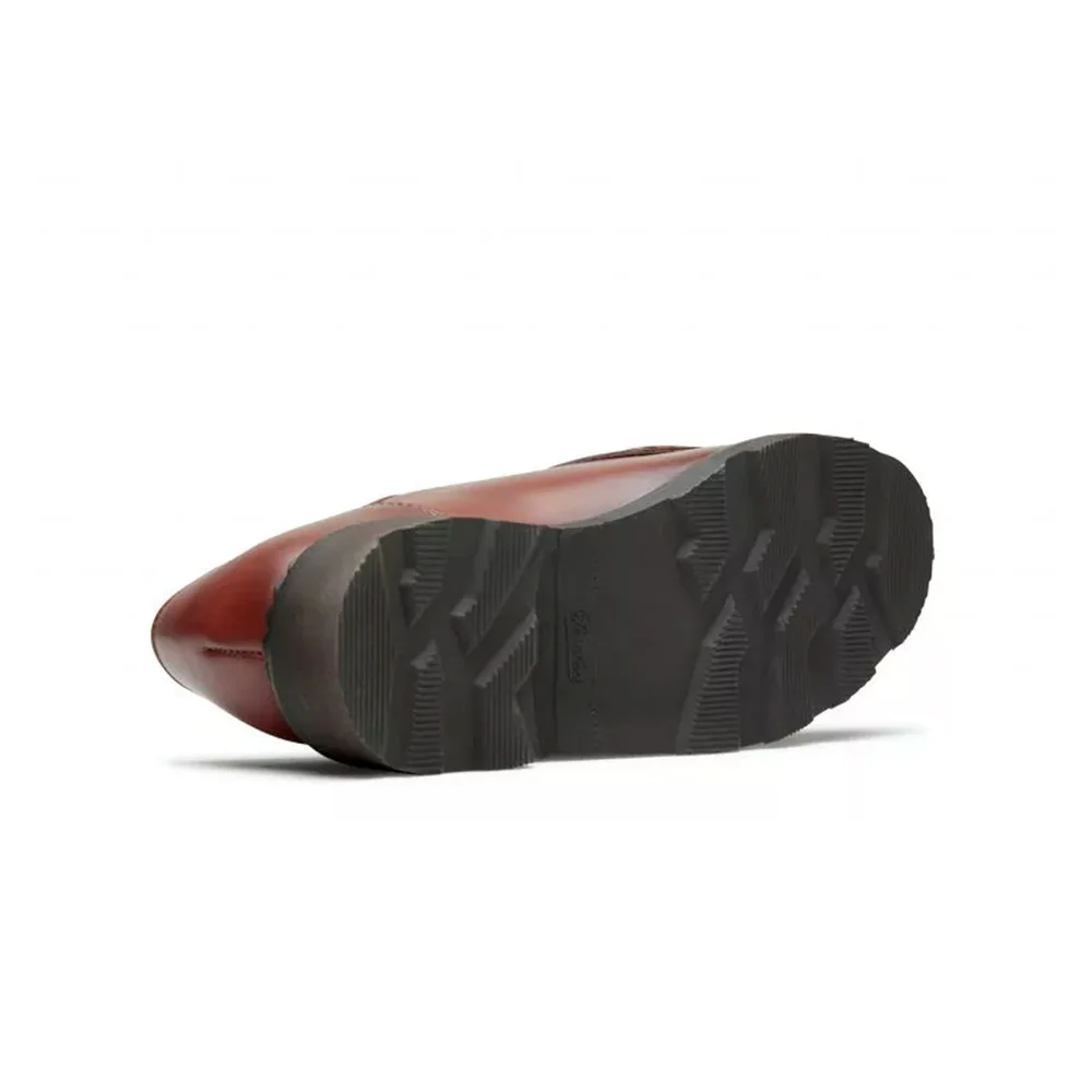 Paraboot - Derbies Michael en cuir - Marron - Image 5