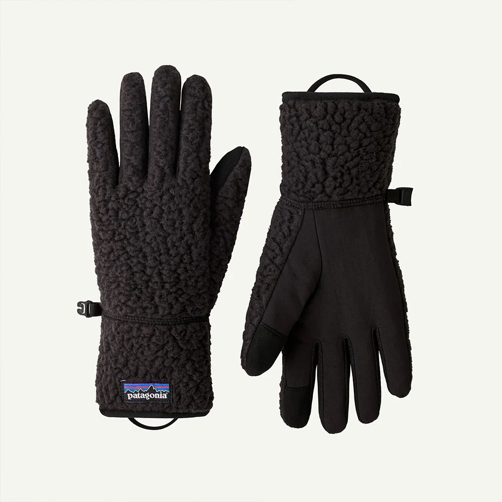 Patagonia - Gants Retro Pile - Noir