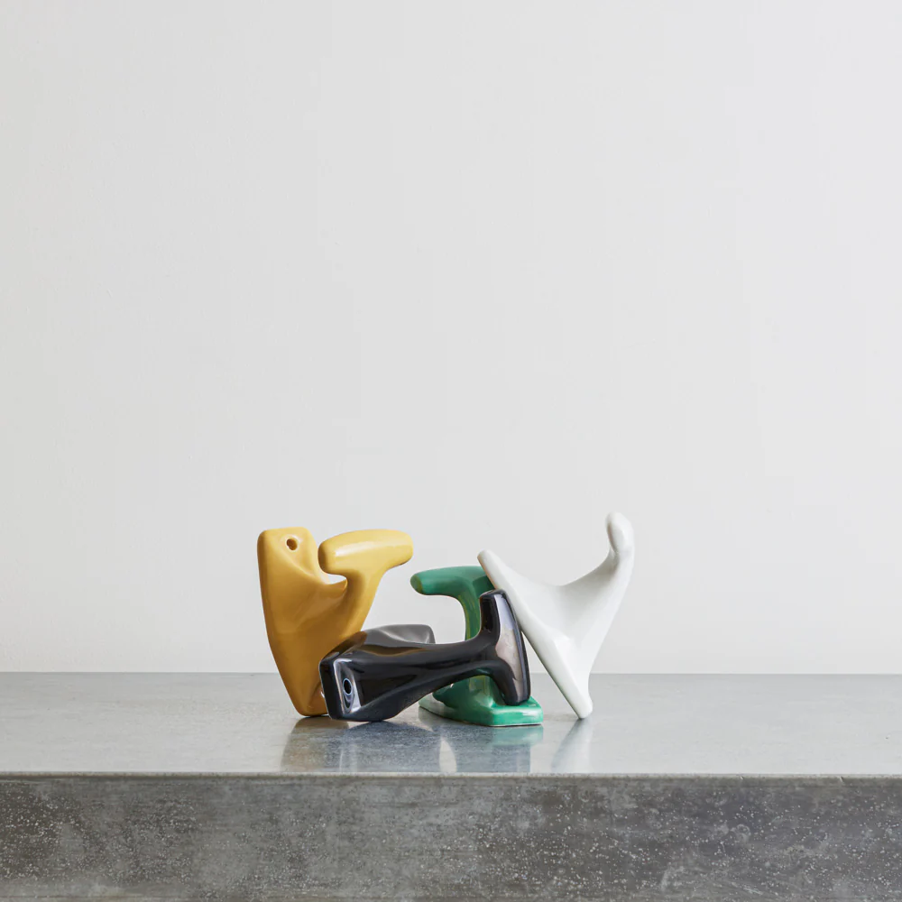 Patère porcelaine - Vert - Image 3