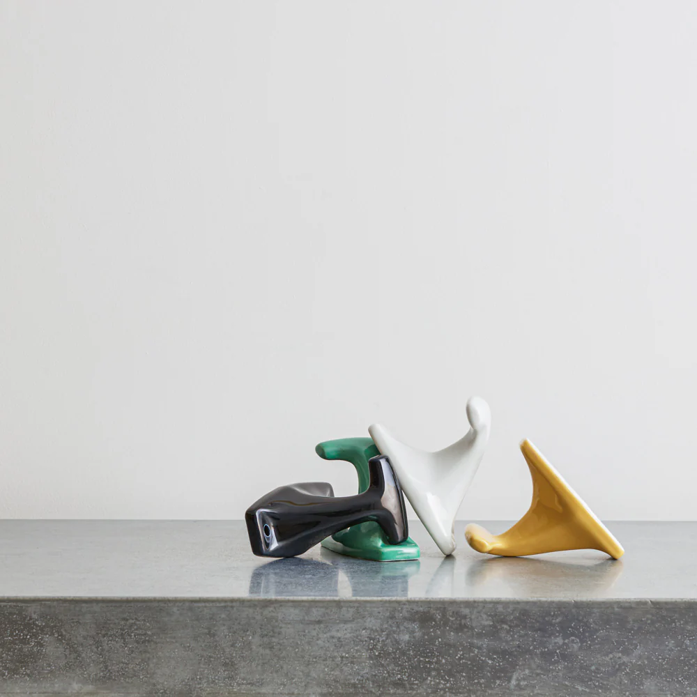 Patère porcelaine - Vert - Image 4