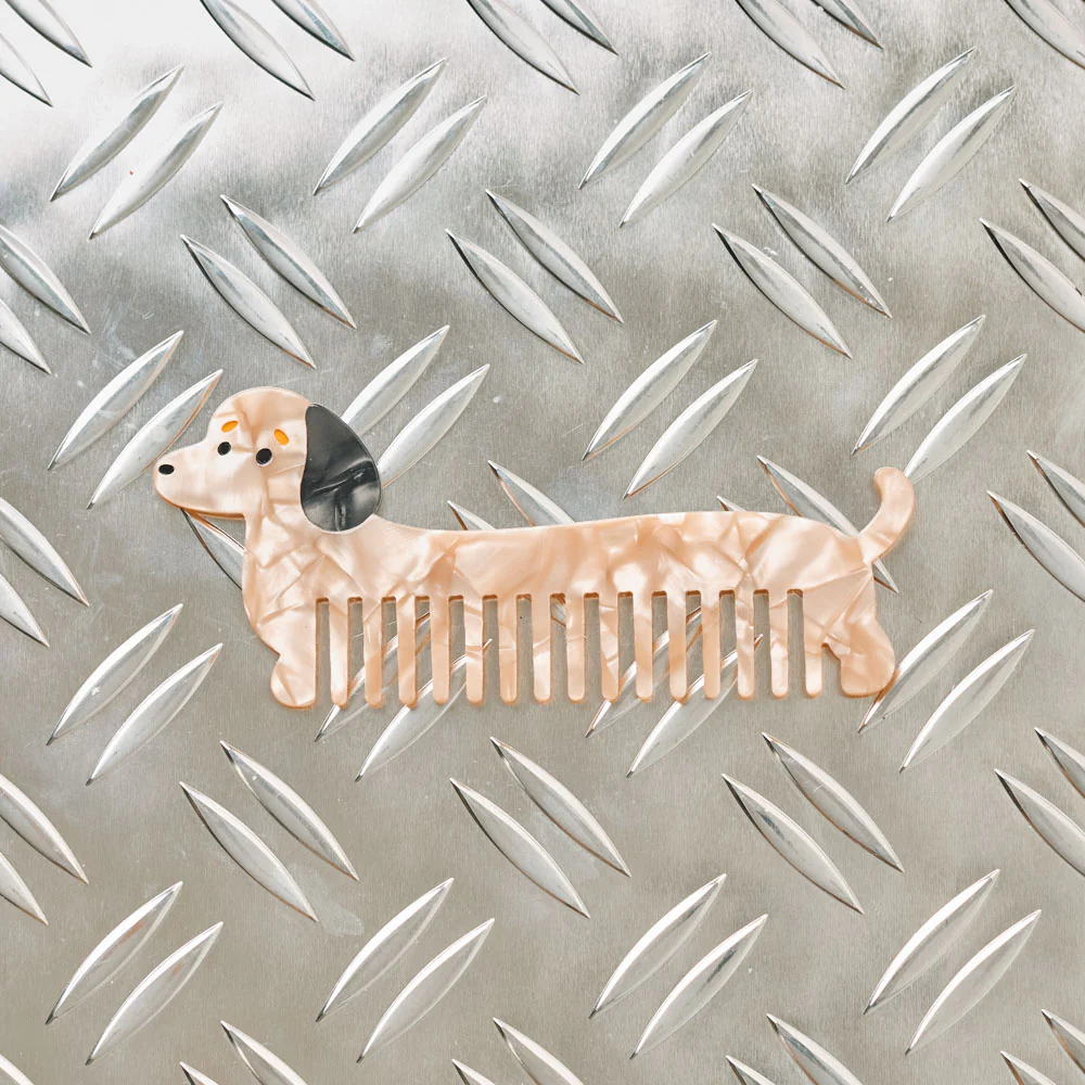 Peigne - Chien Teckel - Clédor