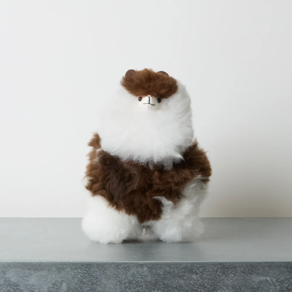 Peluche Lama en alpaga - Macchiato