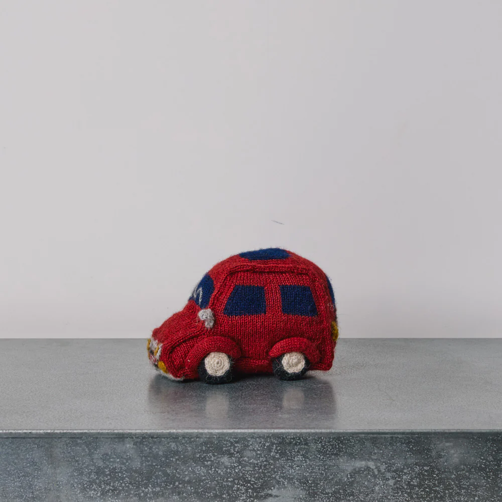 Peluche Merci en tricot - Fiat 500 - Image 3