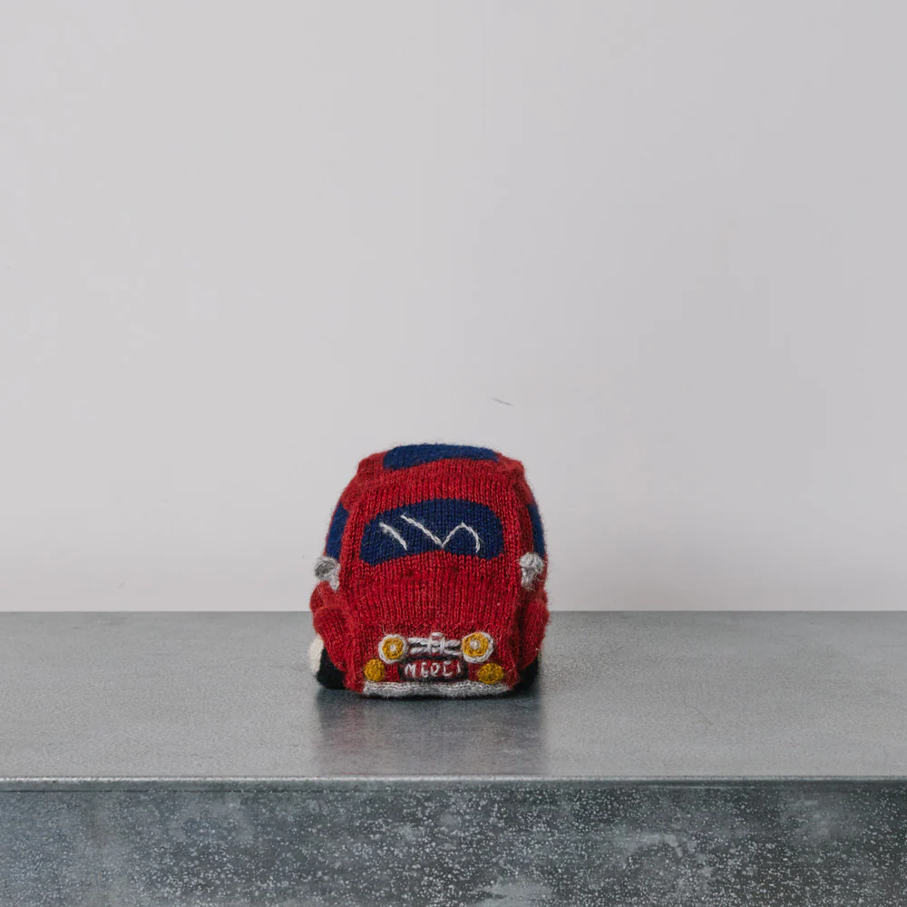 Peluche Merci en tricot - Fiat 500 - Image 4