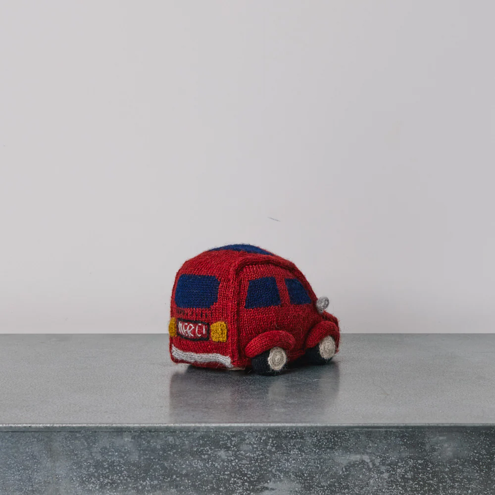 Peluche Merci en tricot - Fiat 500 - Image 5