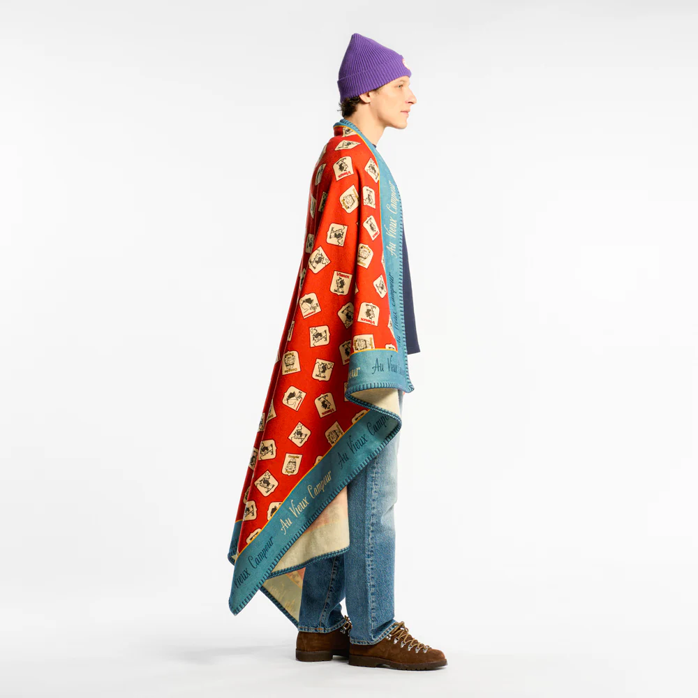 Plaid en Laine Au Vieux Campeur - Blason - Image 3