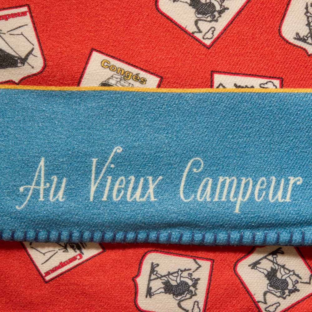 Plaid en Laine Au Vieux Campeur - Blason - Image 6