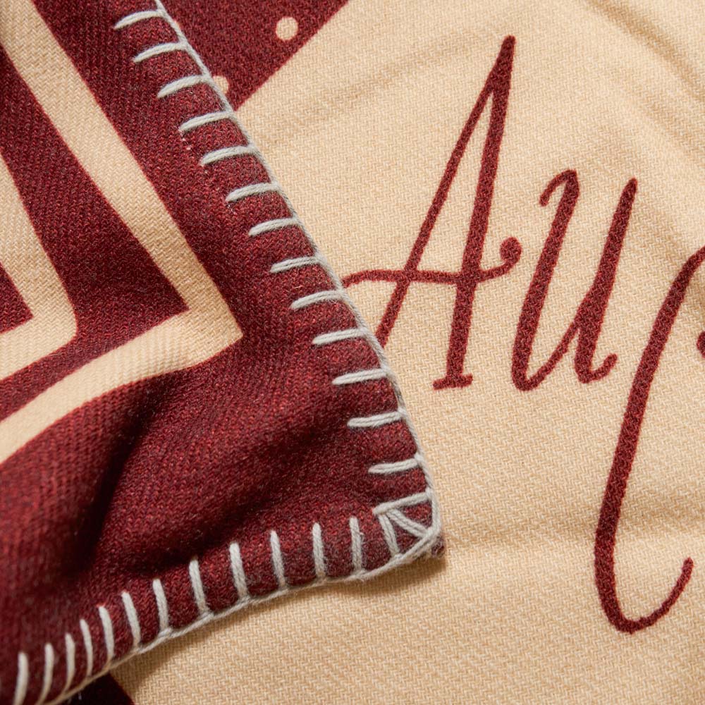 Plaid en laine Au Vieux Campeur - Logo OG - Image 4