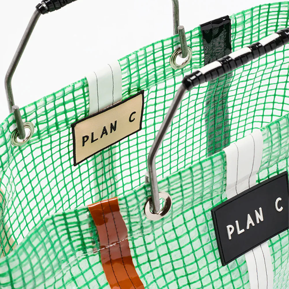 PLAN C - Tote bag Technical - Vert - Image 3