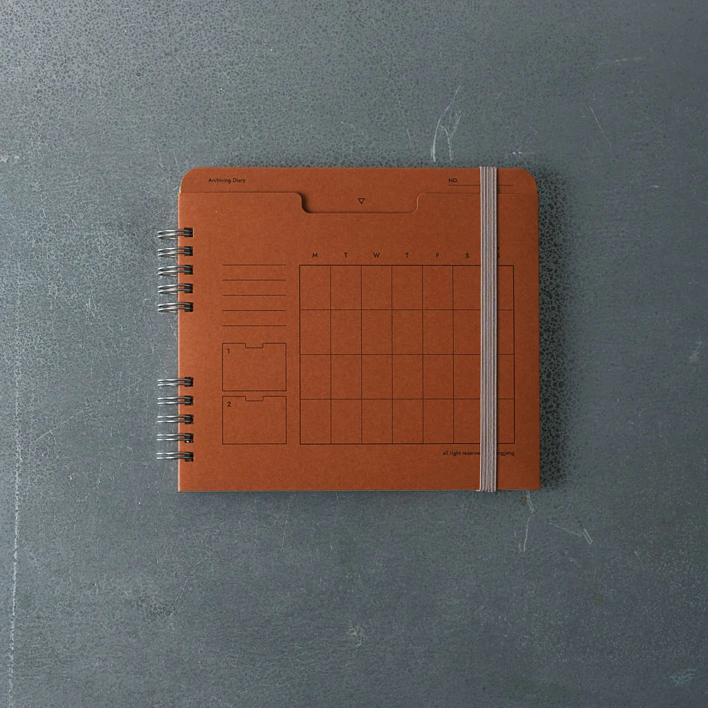 Planner 6 mois - Brique