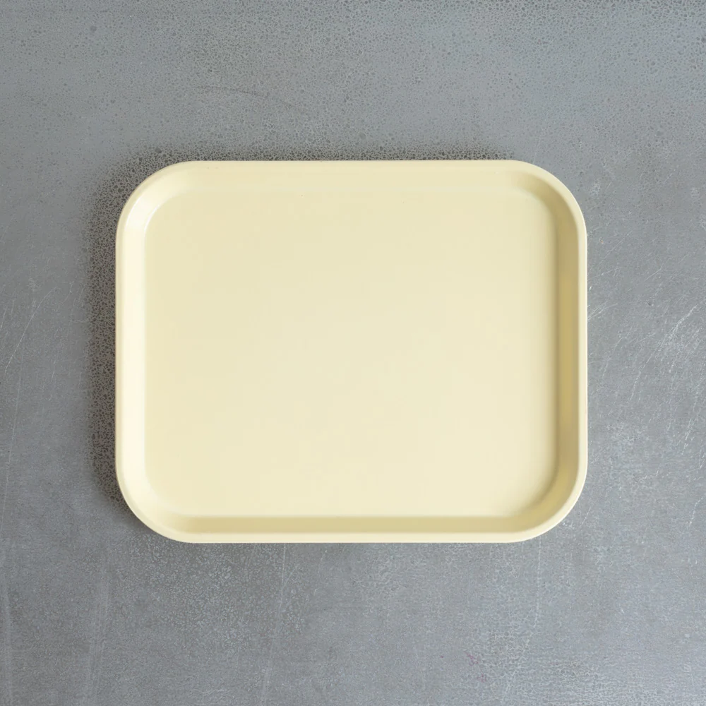 Plateau en fibre de verre - Citron Meringué