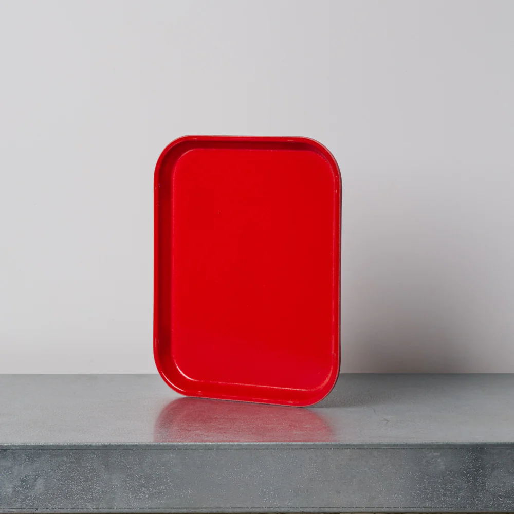 Plateau en fibre de verre - Rouge Vif - Image 2