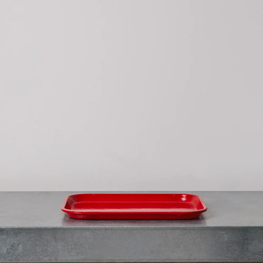 Plateau en fibre de verre - Rouge Vif - Image 3