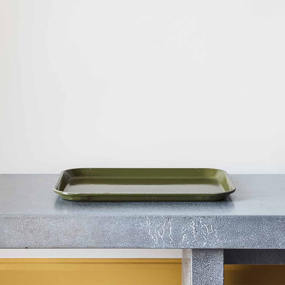 Plateau en fibre de verre - Vert Olive - Image 6