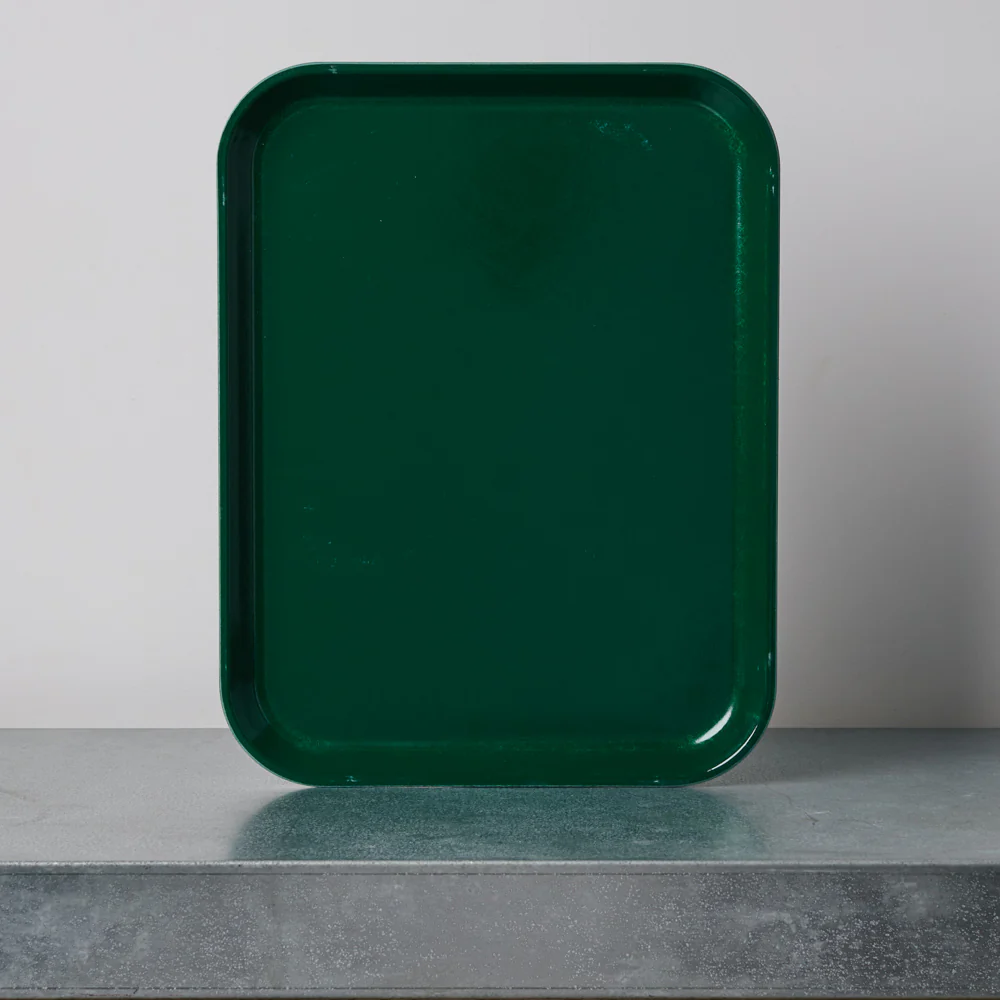 Plateau en fibre de verre - Vert Sherwood