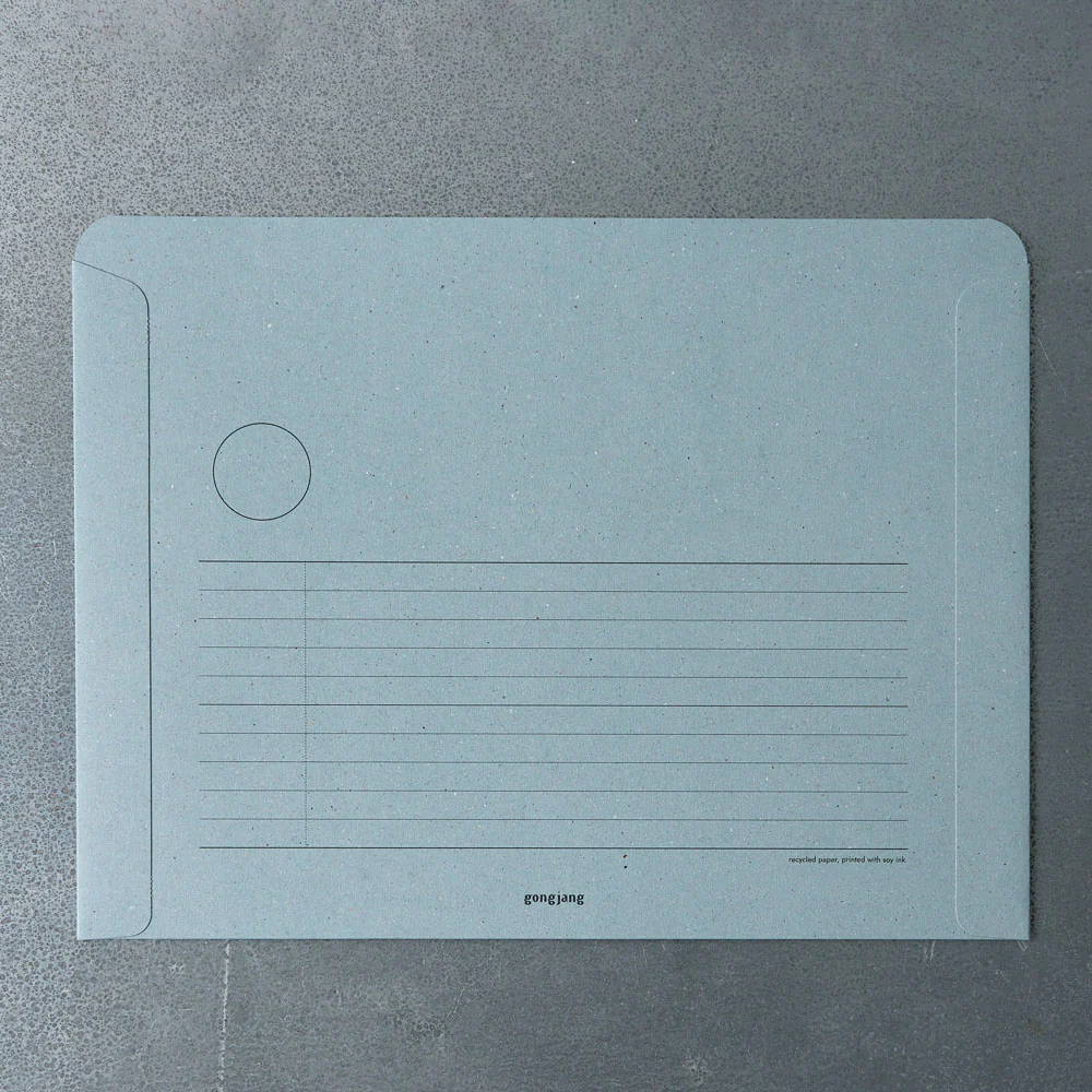Pochette Ă documents A4 - Bleu ciel - Image 2