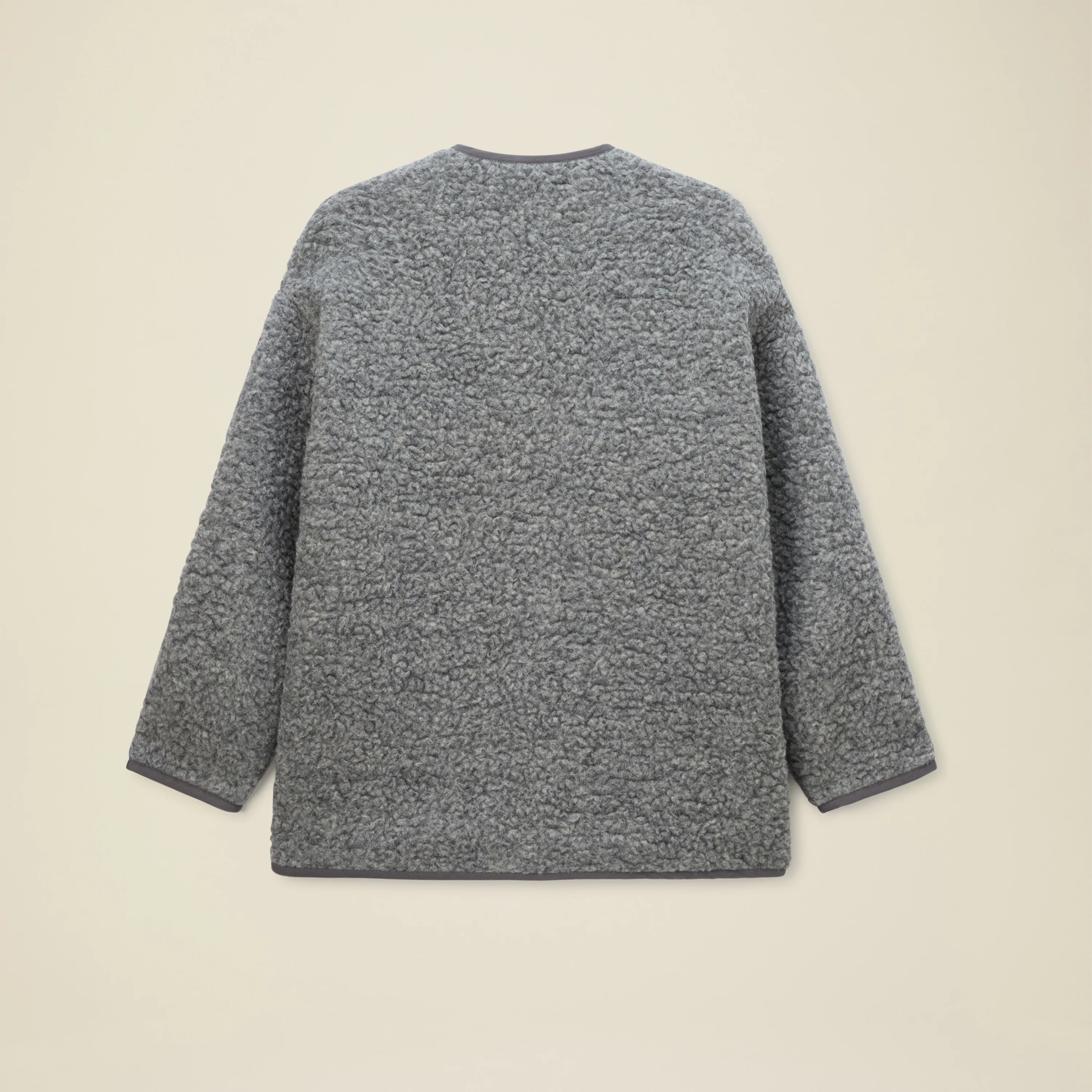 Pomandère - Veste Caban - Gris - Image 2