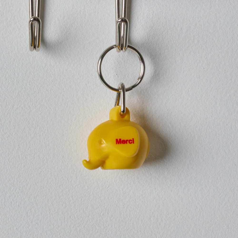 Porte-clé Éléphant - Jaune
