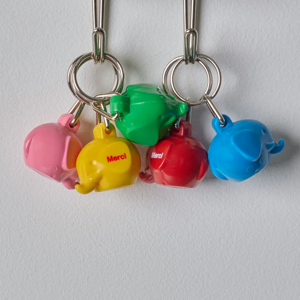 Porte-clé Éléphant - Jaune - Image 2