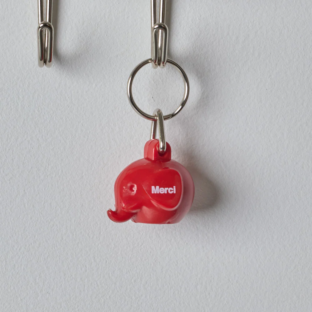 Porte-clé Éléphant - Rouge