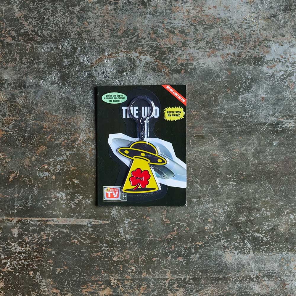 Porte-clés en métal Merci UFO - Tréfle - Image 2