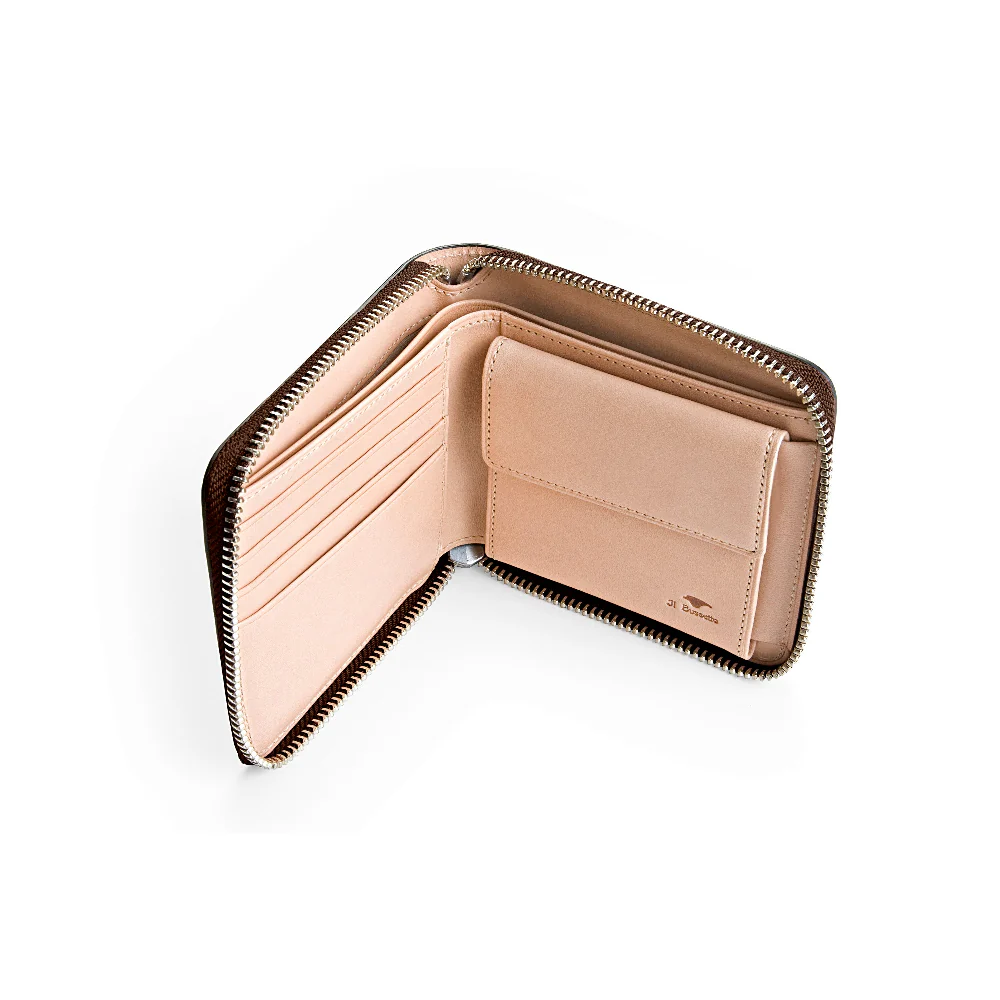 Il Bussetto - Portefeuille à deux volets - Marron - Image 3