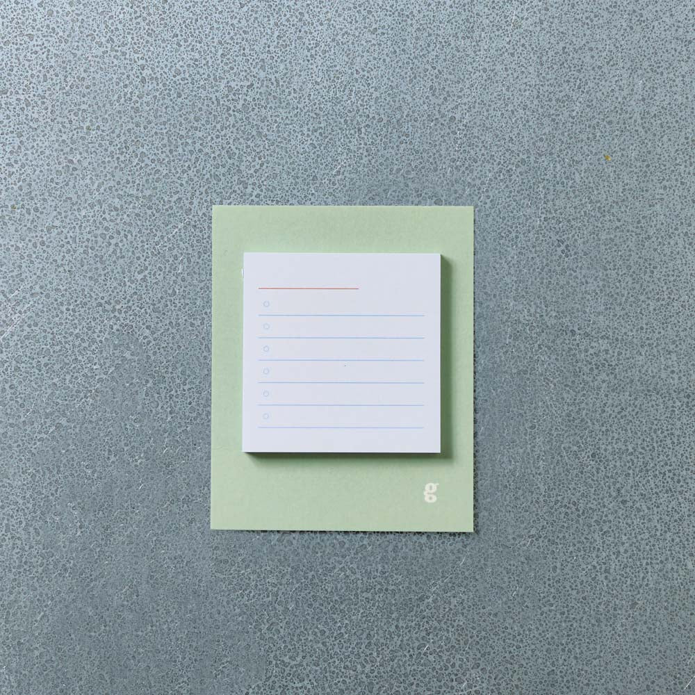 Post-it Ă puces - Vert clair
