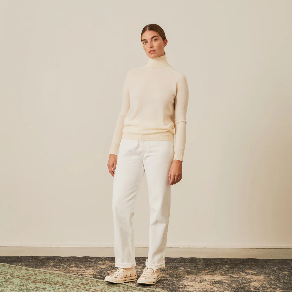 Merci - Pull en cachemire - Alix Écru