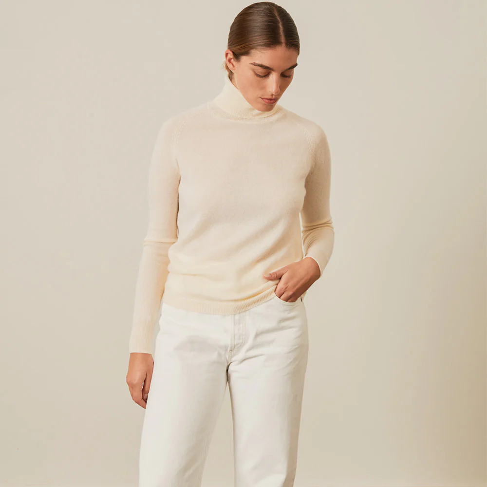 Merci - Pull en cachemire - Alix Écru - Image 2