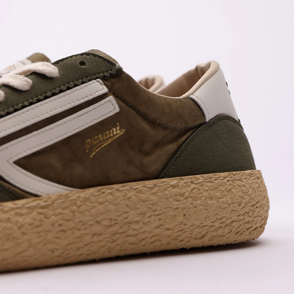 Purrai - Baskets Vintage Nylon - Algue - Image 4