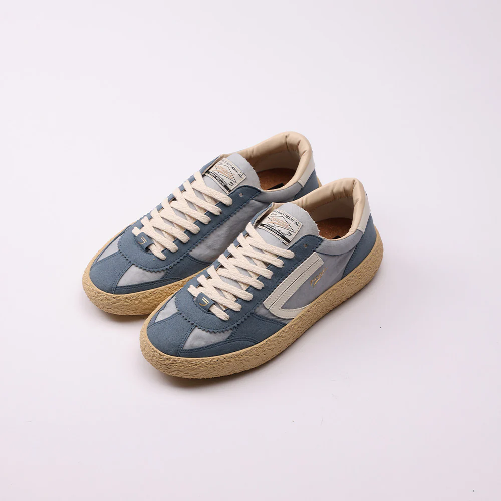 Purrai - Baskets Vintage Nylon - Blue Bell - Image 2