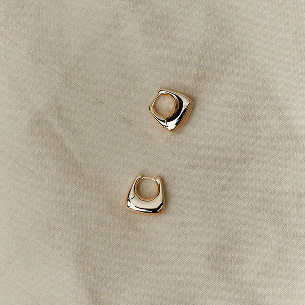RAGBAG - Boucles d'oreilles Datura Cerceaux - Or - Image 4