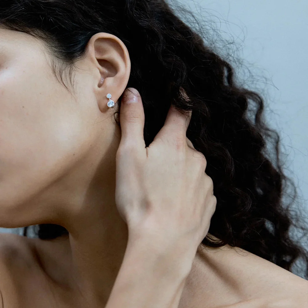 RAGBAG - Boucles d'oreilles Orit - Argent - Image 3