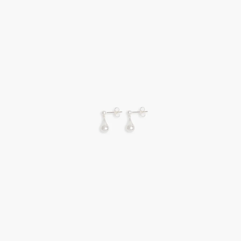 RAGBAG - Petites Boucles d'oreilles Datura - Argent