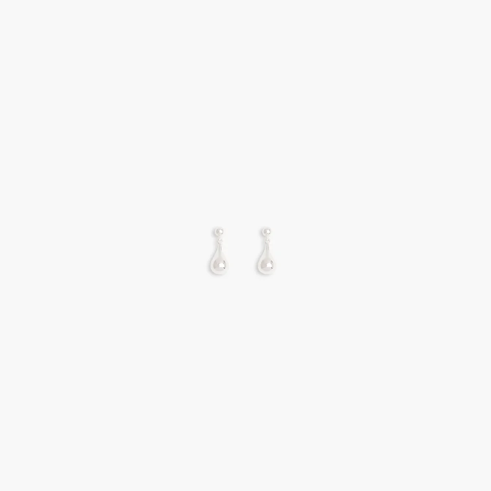 RAGBAG - Petites Boucles d'oreilles Datura - Argent - Image 3
