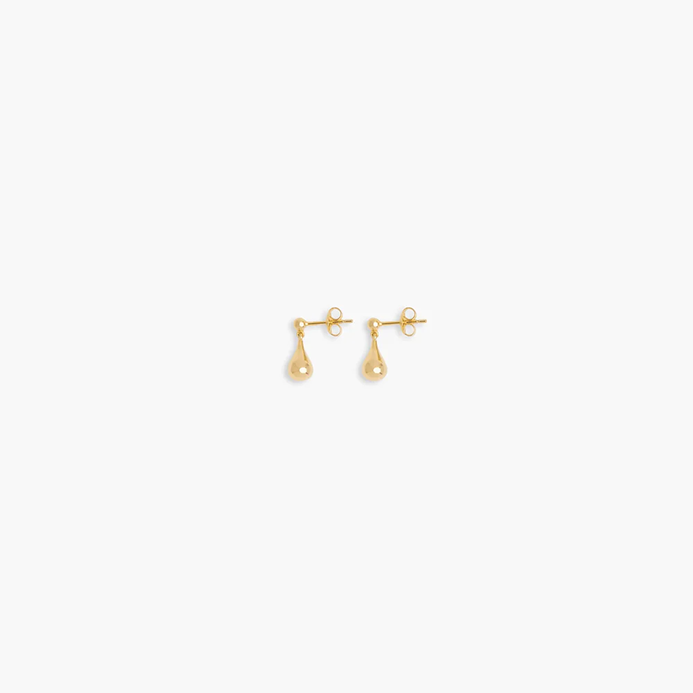 RAGBAG - Petites Boucles d'oreilles Datura - Or