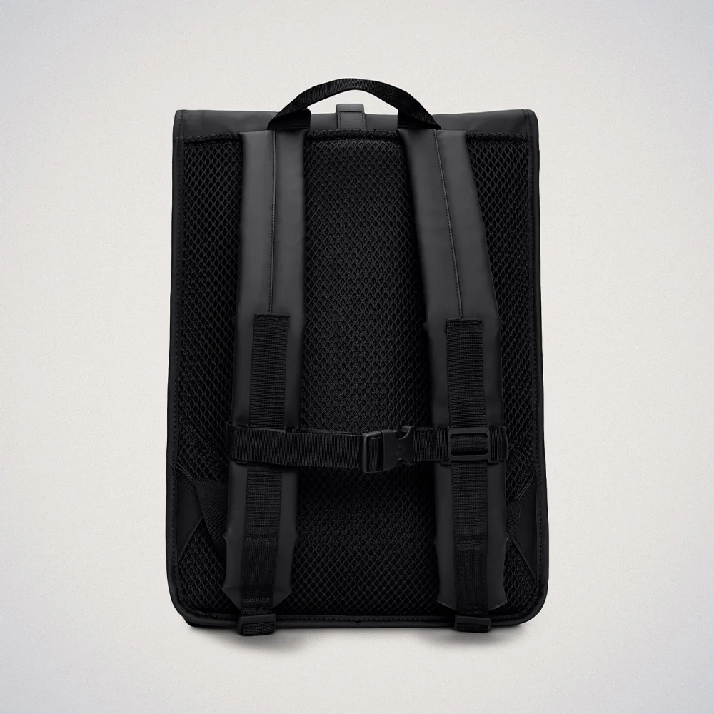 Rains - Sac à dos Rolltop Rucksack - Noir - Image 4