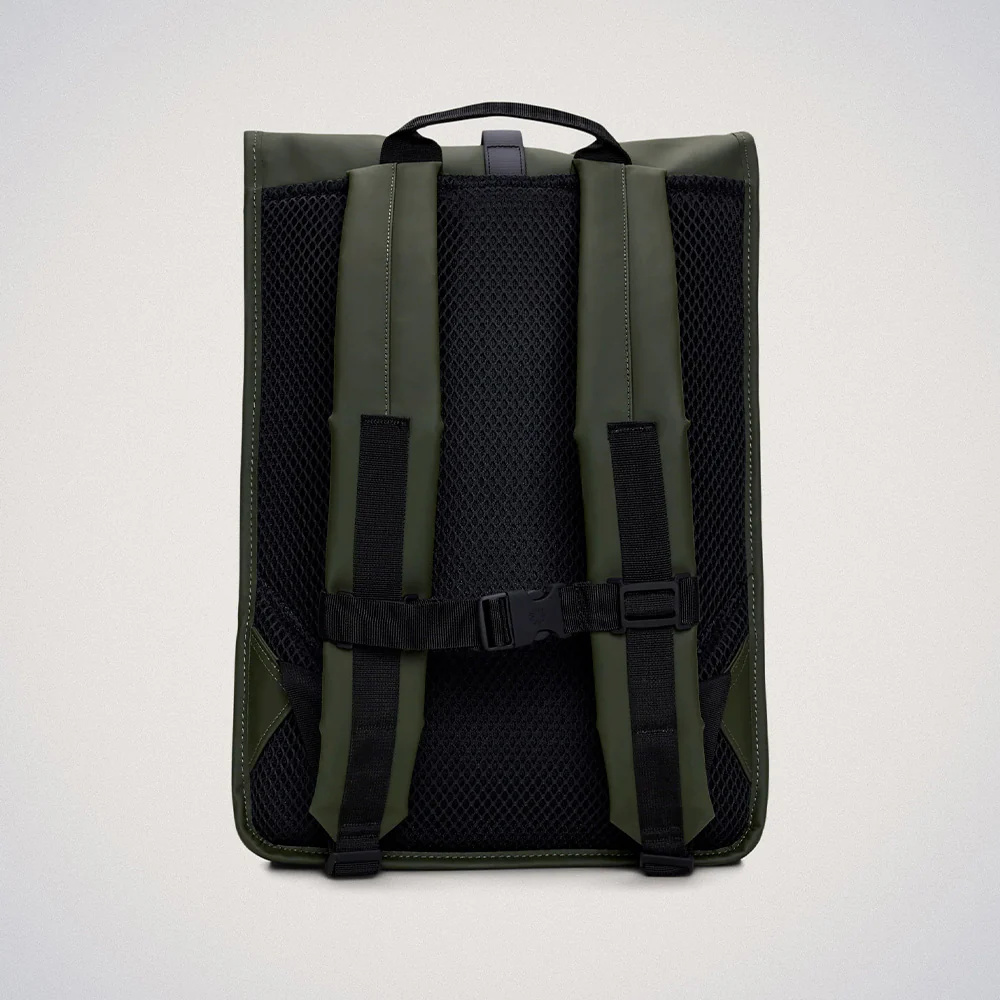 Rains - Sac Ă dos Rolltop Rucksack - Vert - Image 4