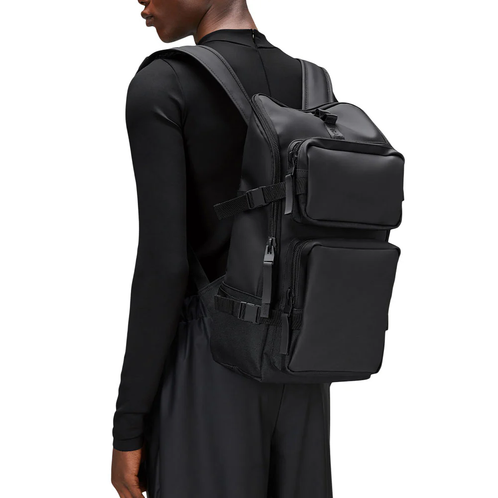 Rains - Sac Trail Cargo Backpack - Noir - Image 3