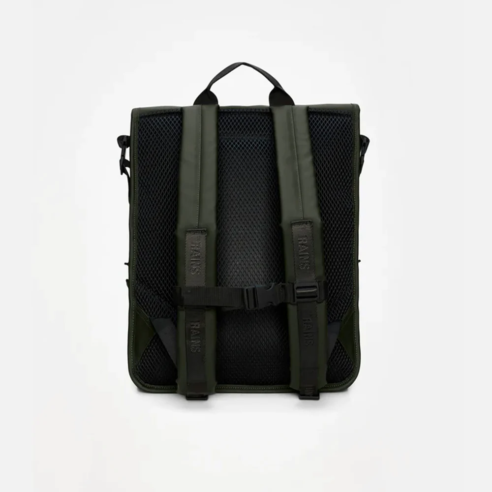 Rains - Sac Trail Mountaineer Rolltop W3 - Vert Foncé - Image 5