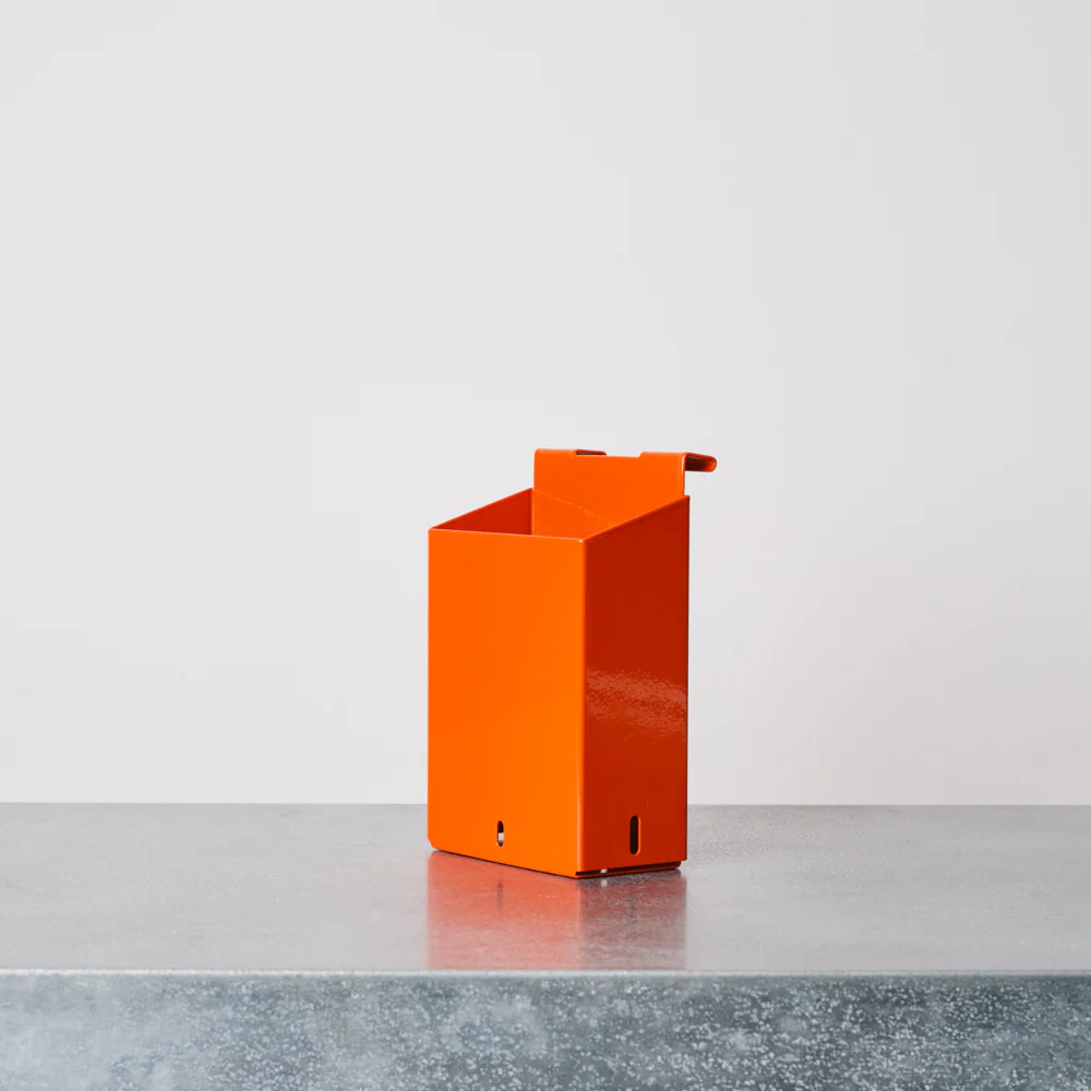Rangement en métal - Orange