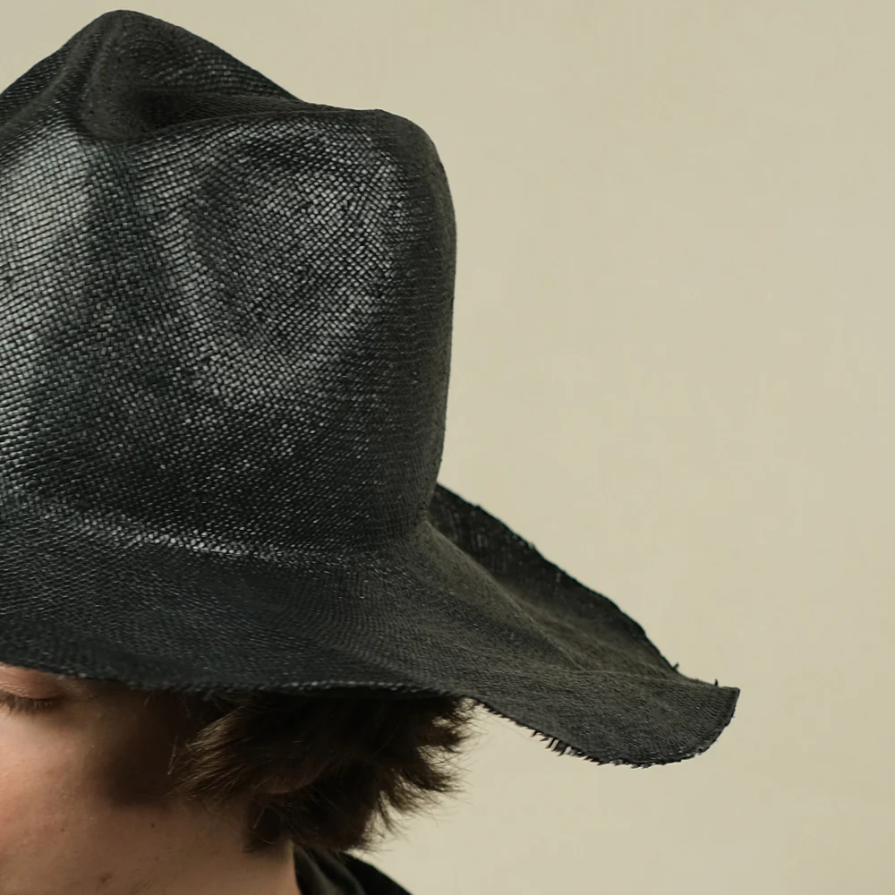 Reinhard Plank  - Chapeau Boncia Raw - Noir - Image 4