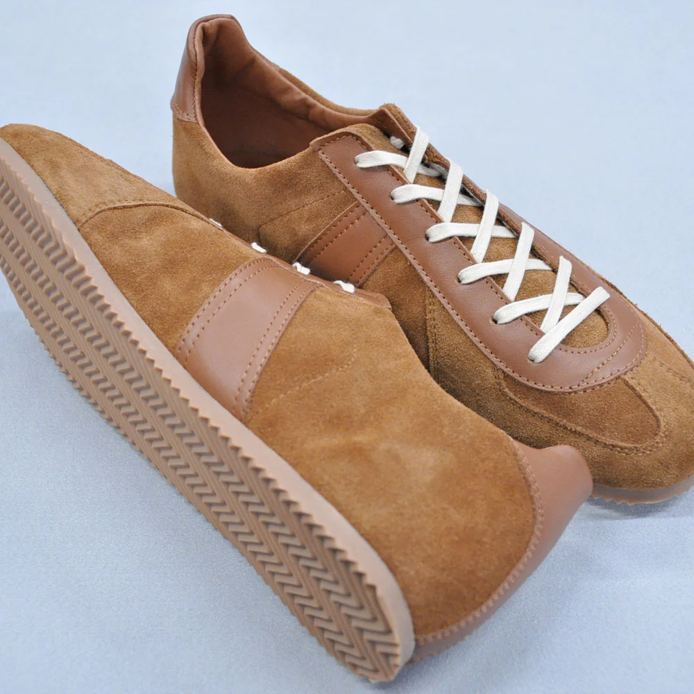 REPRODUCTION OF FOUND - Baskets 1714S - Cognac Suede - Image 2