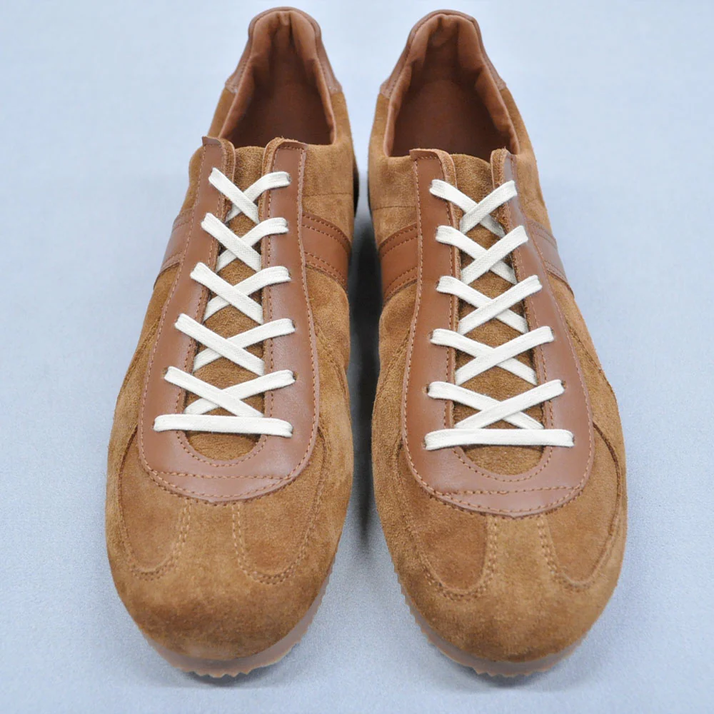 REPRODUCTION OF FOUND - Baskets 1714S - Cognac Suede - Image 3