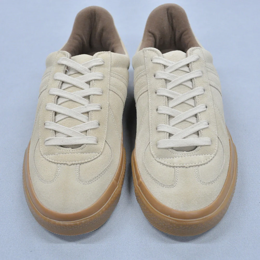 REPRODUCTION OF FOUND - Baskets 4700S - Panna Suede - Image 3