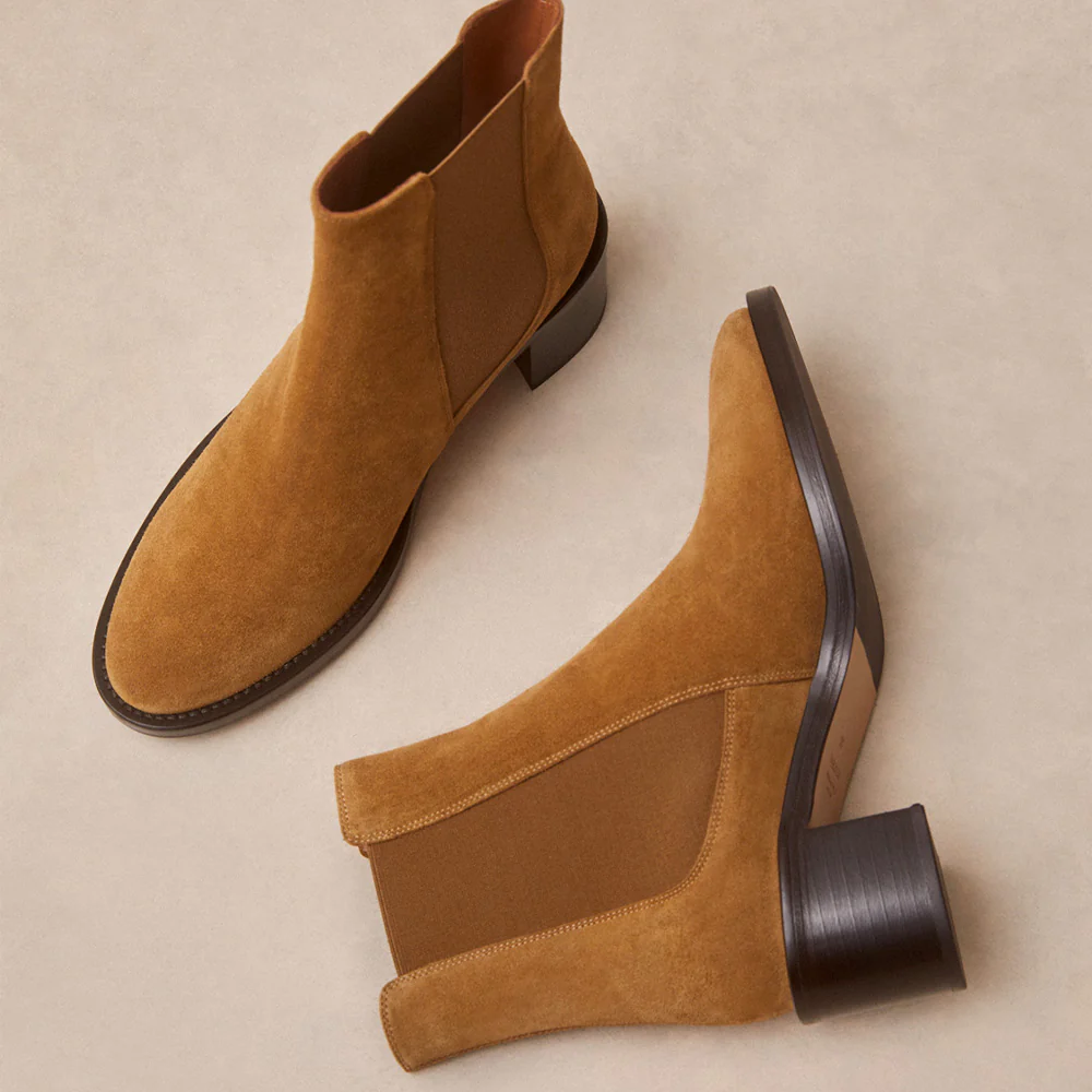 Rivecour - Bottines n°289 - Suède Ecorce - Image 3
