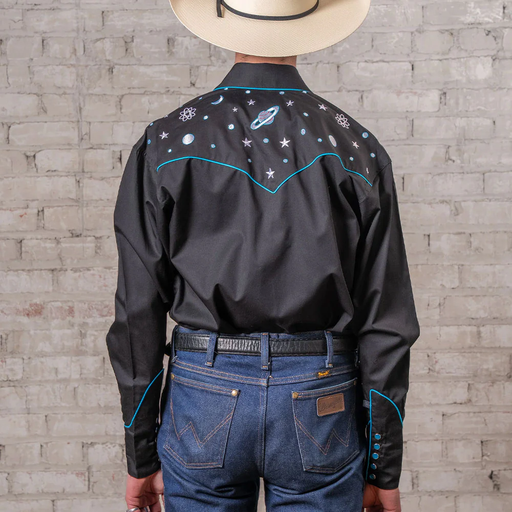 Rockmount - Chemise Out Of This World Western - Noir - Image 4