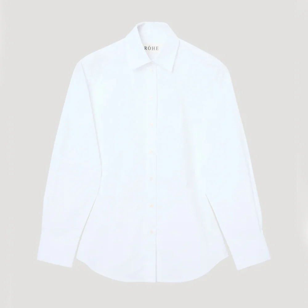 Rohe - Chemise Popeline - Blanc optique