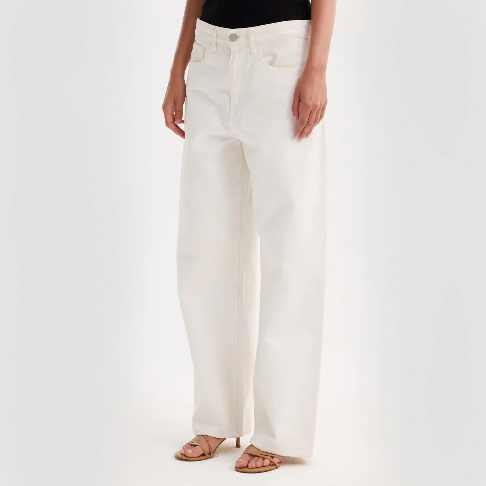 Rohe - Jeans Baggy Fit Denim - Blanc Optic - Image 4